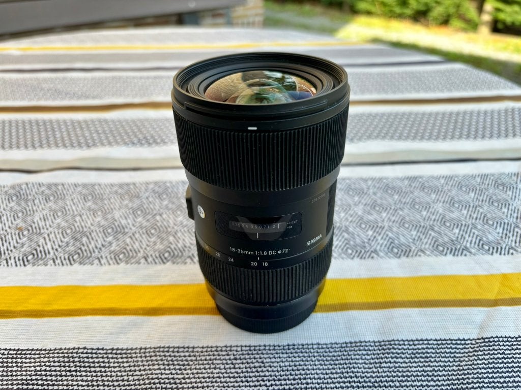 Sigma EF-S 18-35mm f/1.8 DC HSM Art, Canon, 18 mm, Ophalen of Verzenden, Zo goed als nieuw