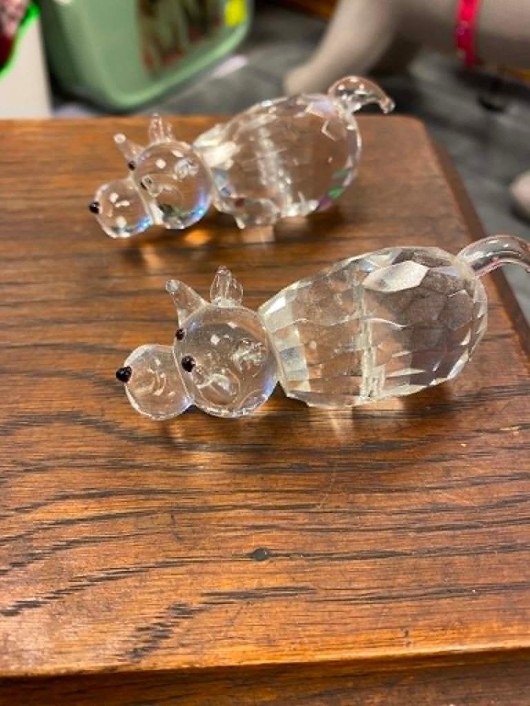 Geslepen glas beeldjes, Ophalen of Verzenden, Nieuw
