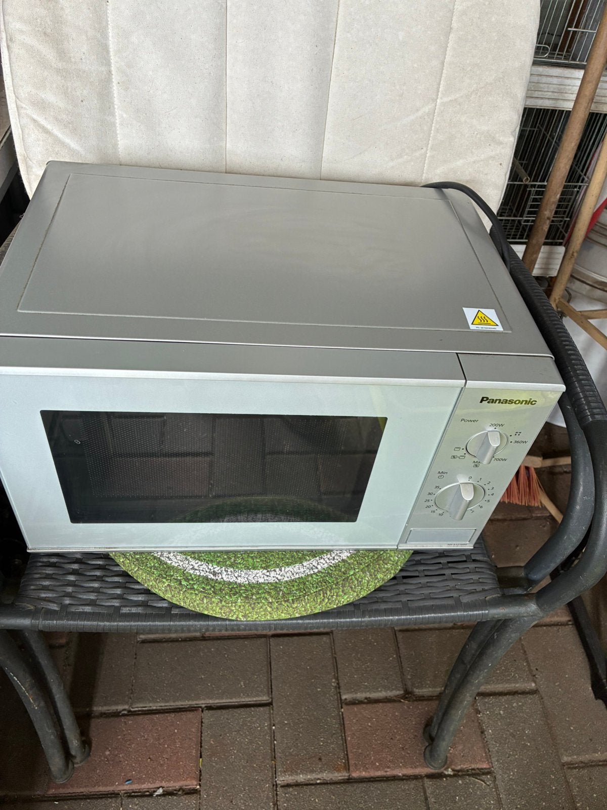 Microgolfoven merk panasonic, Ophalen, Zo goed als nieuw, Microgolfoven