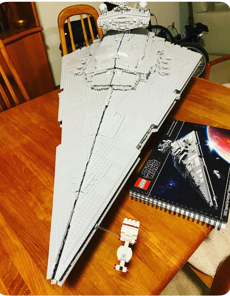 Lego star destroyer, Verzenden, Gebruikt