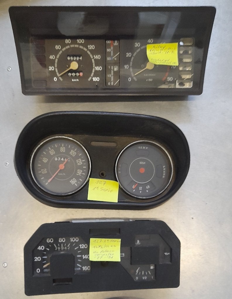 Lot dashboards en instrumenten FIAT 127 en RITMO, Ophalen, Gebruikt, Fiat