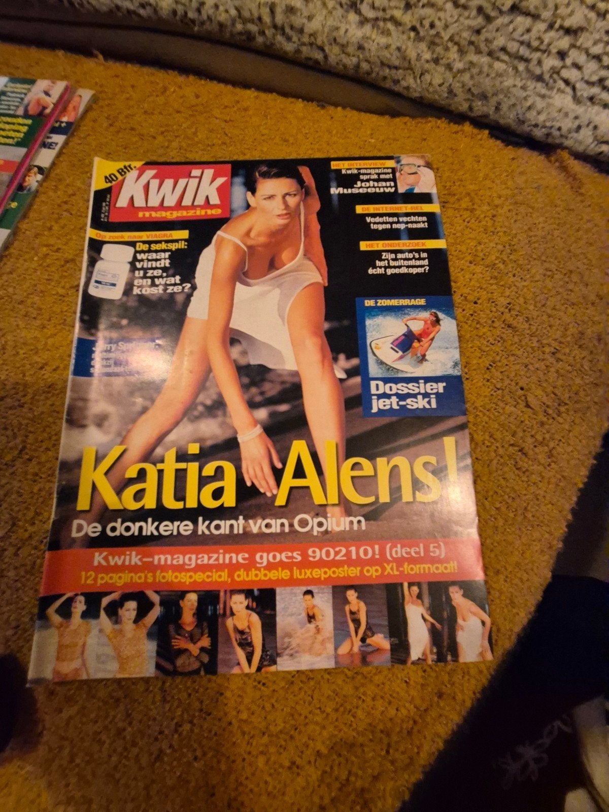 kwik magazine Katia alens, Livres, Envoi
