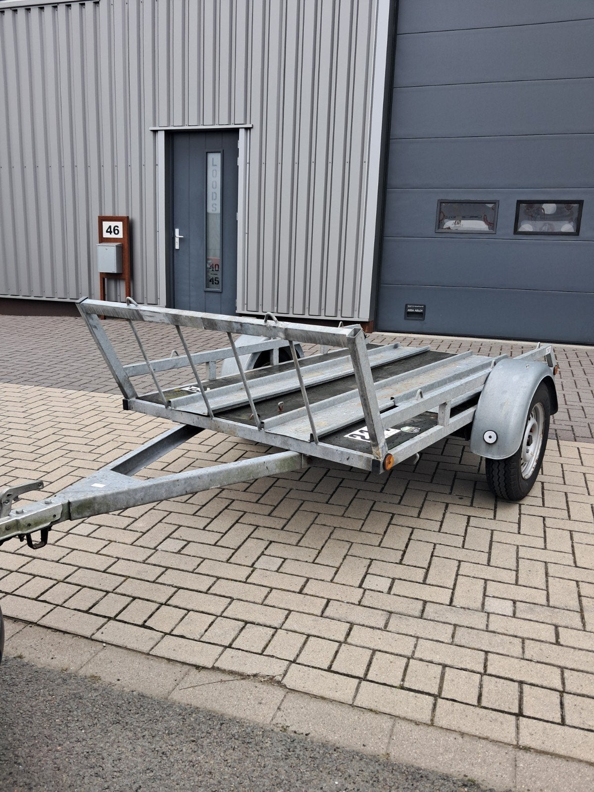Tekoop Motor Aanhanger, Auto diversen, Aanhangers en Bagagewagens, Ophalen, Zo goed als nieuw