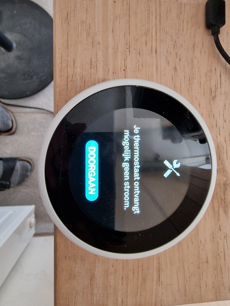 1ste gen Google nest thermostaat, Doe-het-zelf en Bouw, Ophalen of Verzenden, Gebruikt
