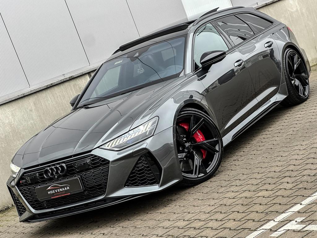 Audi RS6 Dynamic plus Capristo Keramisch 4WB B&O, Auto's, Audi, Automaat, RS6, Leder, Bedrijf
