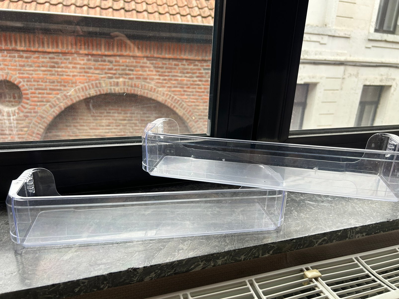 Bacs de porte pour réfrigérateur x2, Electroménager, Envoi, Utilisé