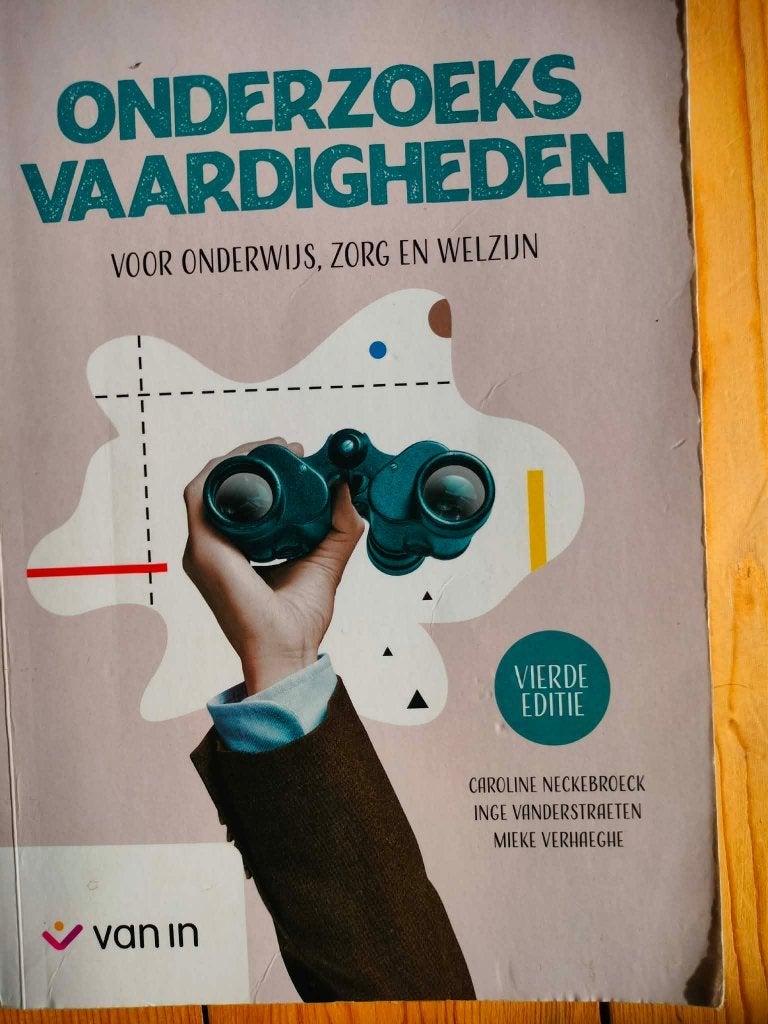 Onderzoeksvaardigheden voor onderwijs, zorg en welzijn, Boeken, Ophalen of Verzenden, Zo goed als nieuw, Overige onderwerpen
