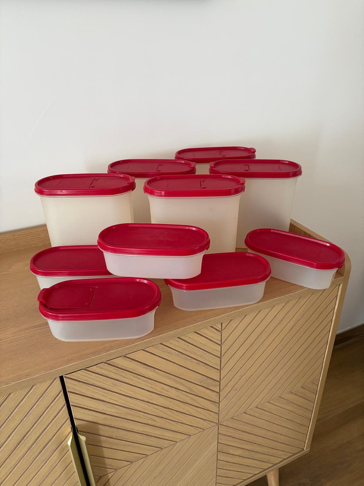 Boîtes de rangement Tupperware, Enlèvement ou Envoi, Utilisé, Autres couleurs, Boîte de conservation