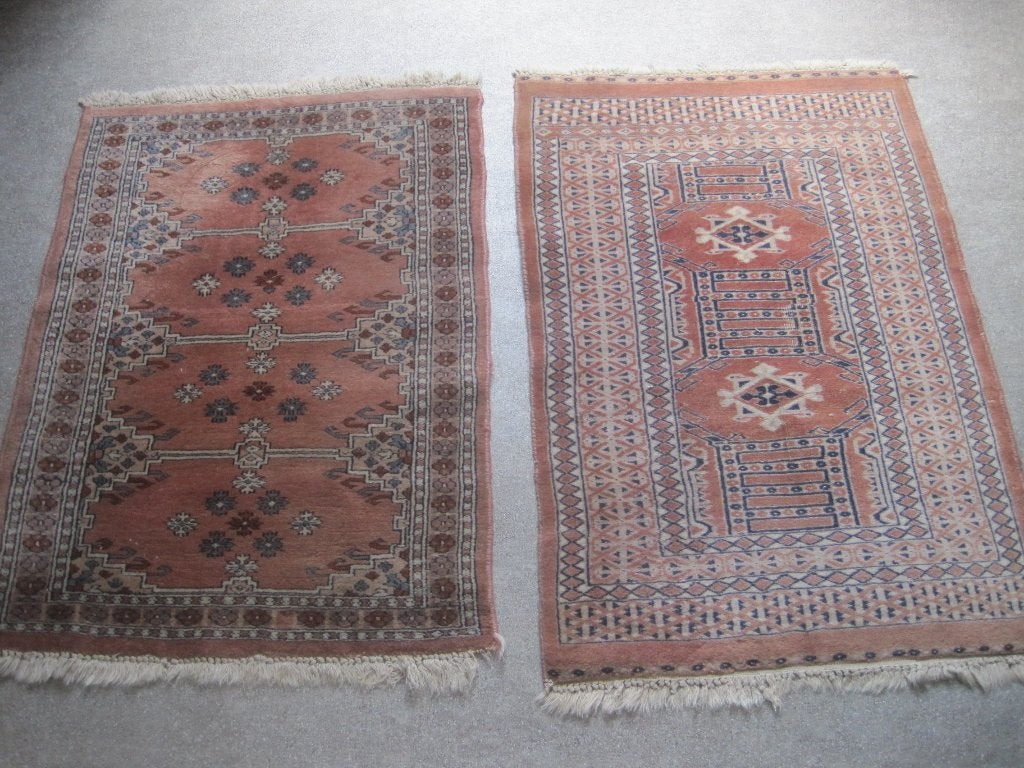 2 tapis de lit, tapis oriental, noué à la main, Enlèvement ou Envoi