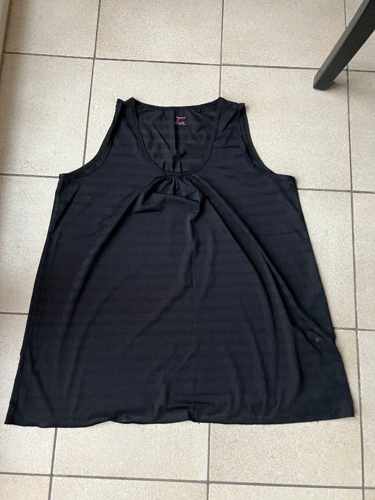 4 nieuwe zwarte tops - Maat 50, Ophalen of Verzenden, Nieuw, Shirt of Top