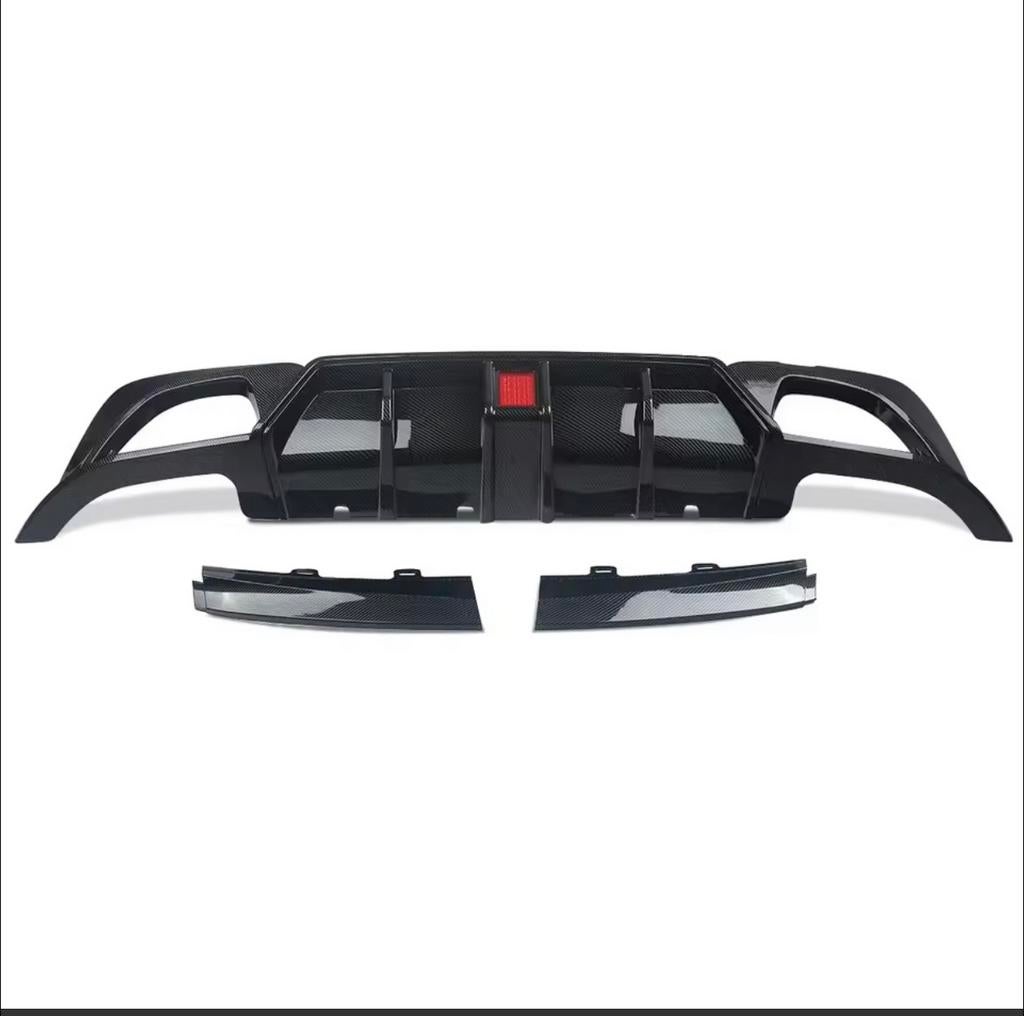 Carbon diffuser met stoplicht voor BMW 3 serie g20 / g21, Ophalen, Nieuw, Achter, BMW