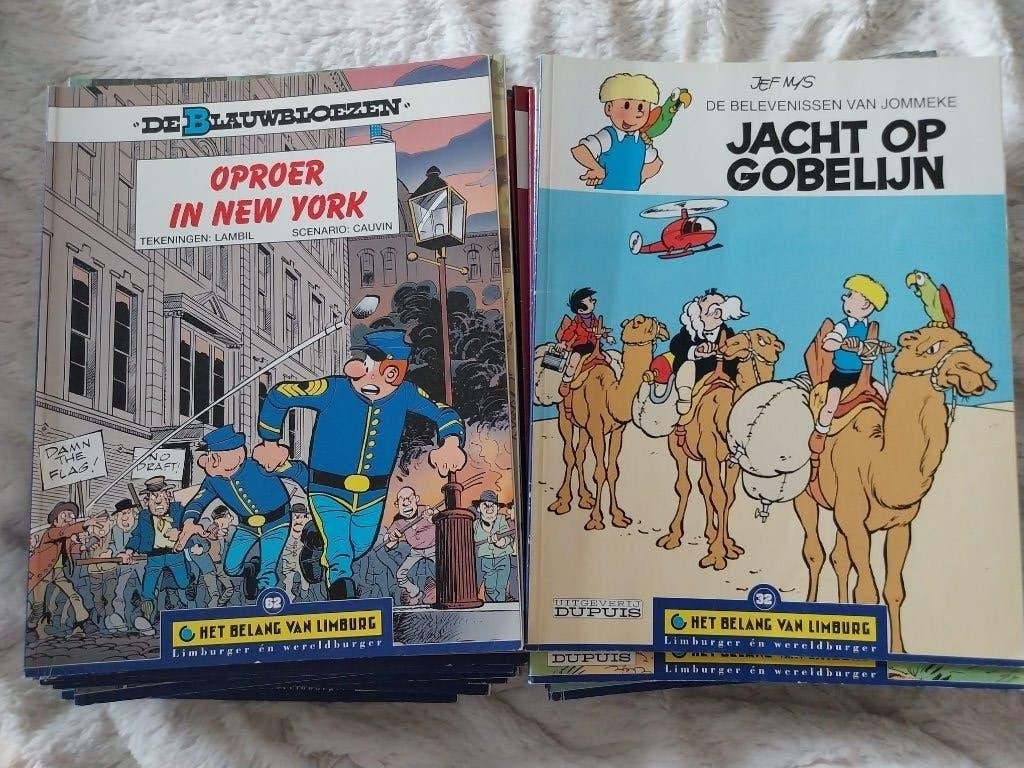 Stripreeks Het Belang van Limburg Nr. 32 tem Nr. 100, Boeken, Complete serie of reeks, Ophalen, Zo goed als nieuw