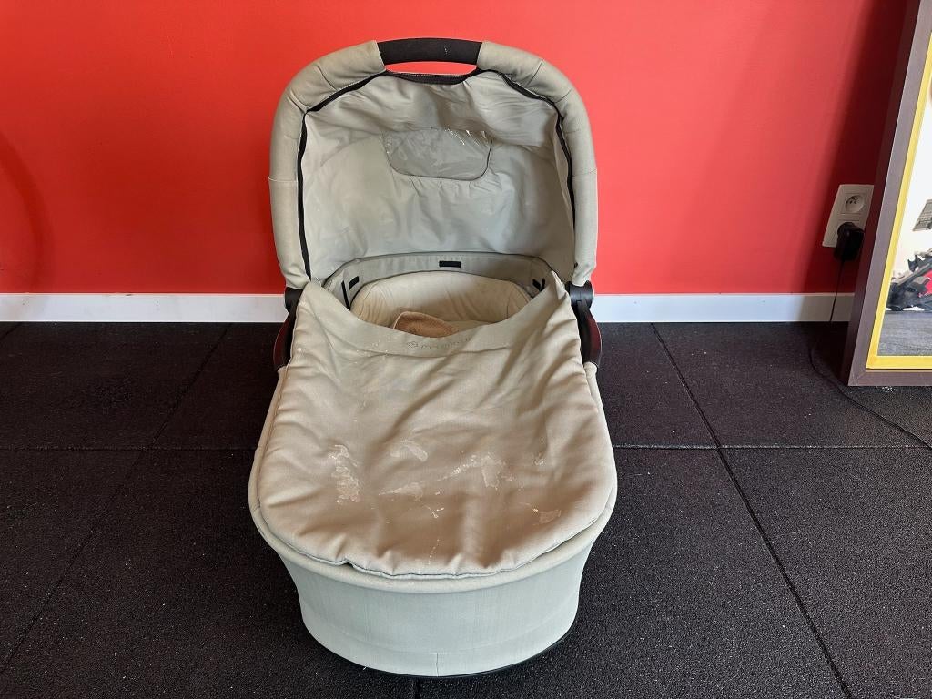 Maxi-Cosi Oria Reiswieg – Zandkleur/Beige, Ophalen, Gebruikt, Reisbedje