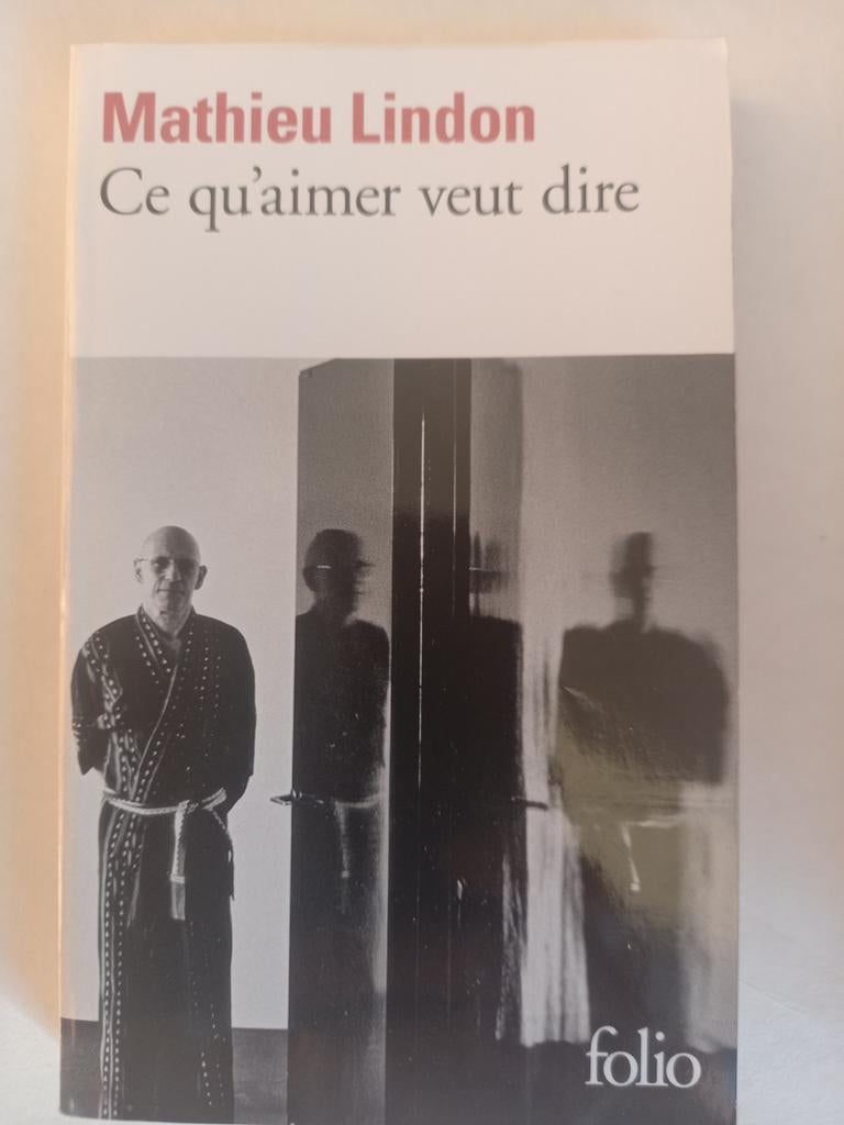 Mathieu Lindon. Ce qu'aimer veut dire, Ophalen