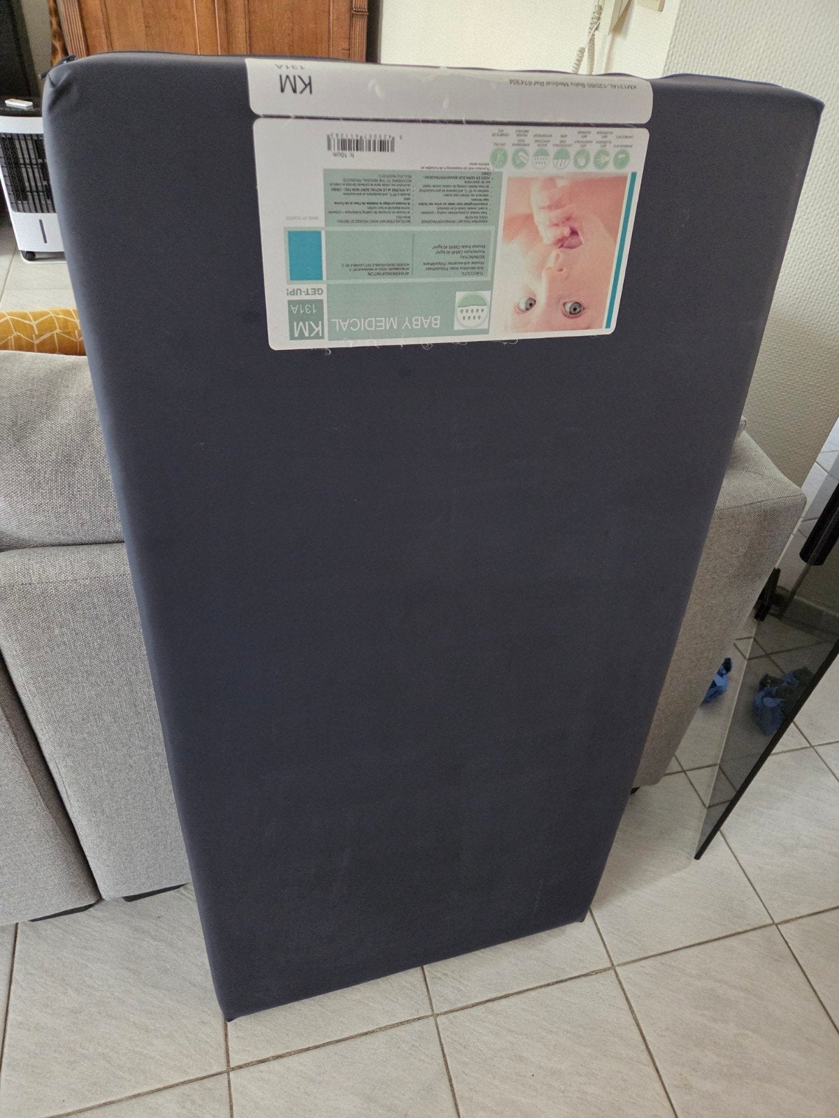 Matras Baby Medical 60x120cm, Enlèvement, Matelas