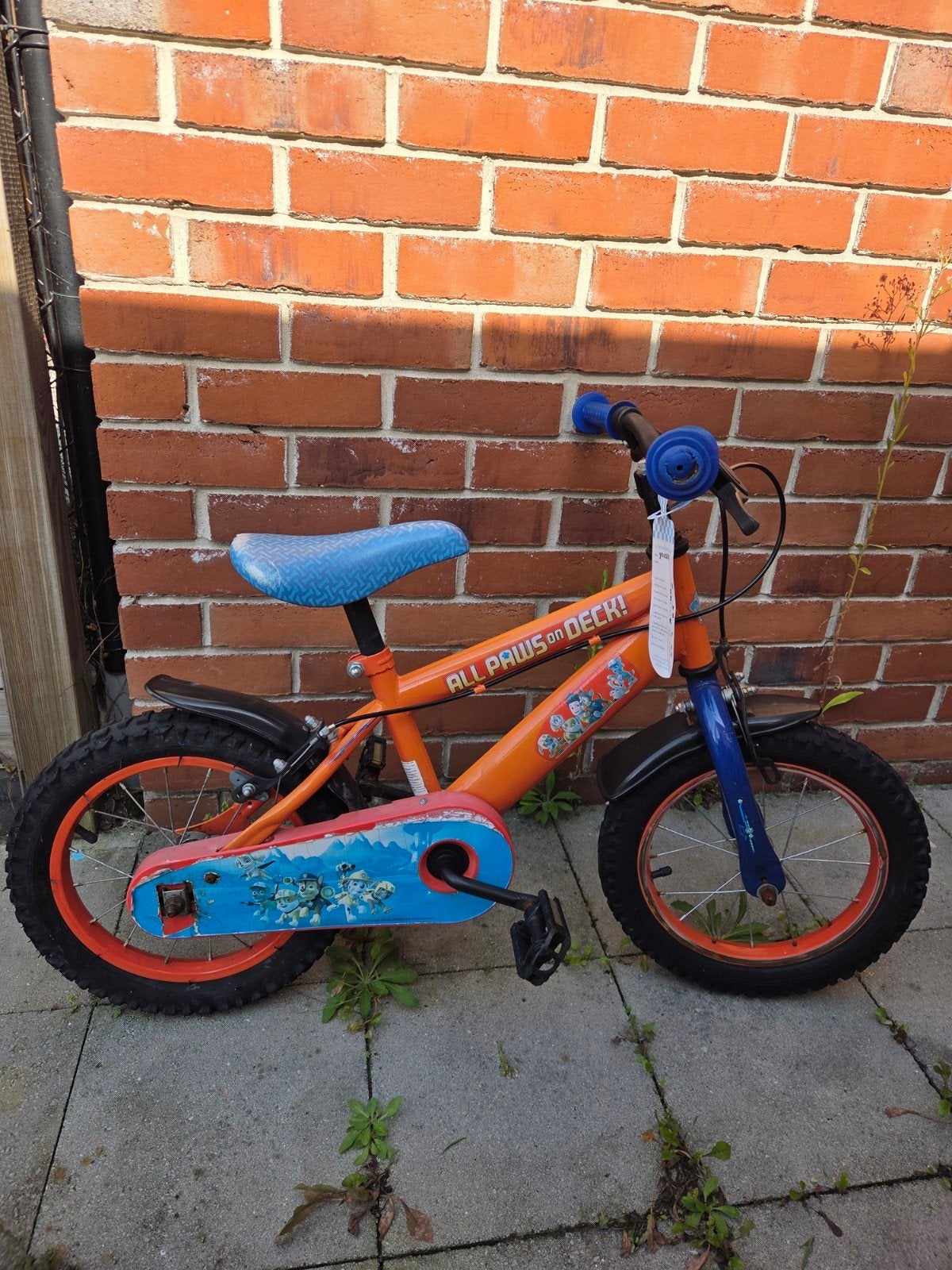 kinderfiets, Zijwieltjes, Gebruikt, Velgrem, Ophalen of Verzenden