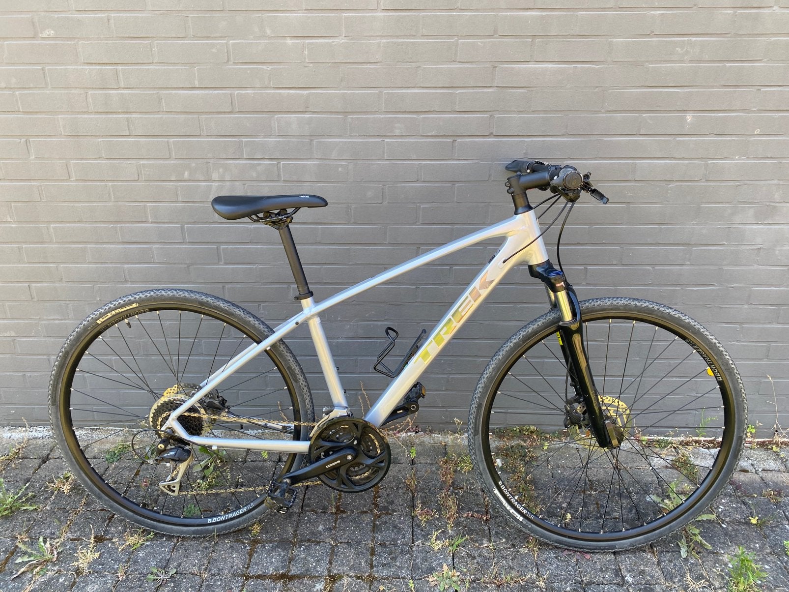 Trek hybride dual sport 3 fiets, Fietsen en Brommers, Ophalen, Zo goed als nieuw, Trek