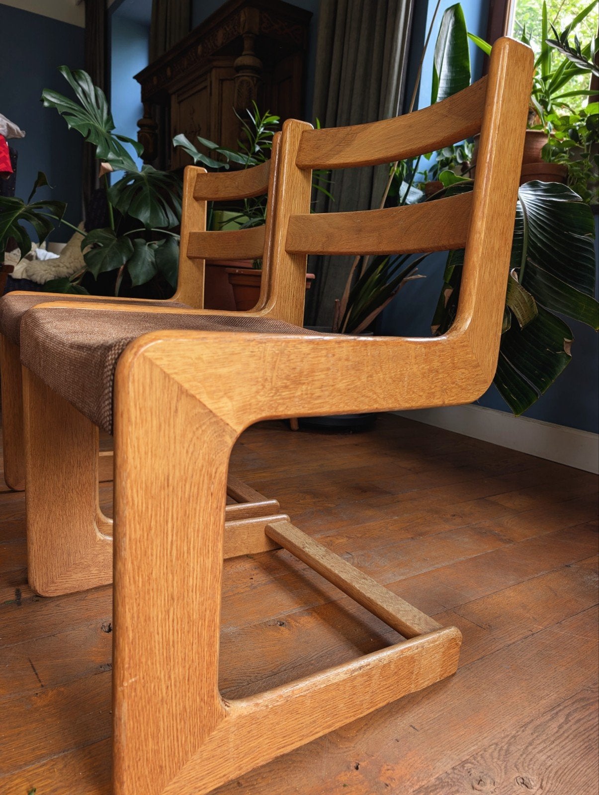 Set van 6 vintage eetkamerstoelen (Casala), Antiek en Kunst, Antiek | Meubels | Stoelen en Sofa's, Ophalen