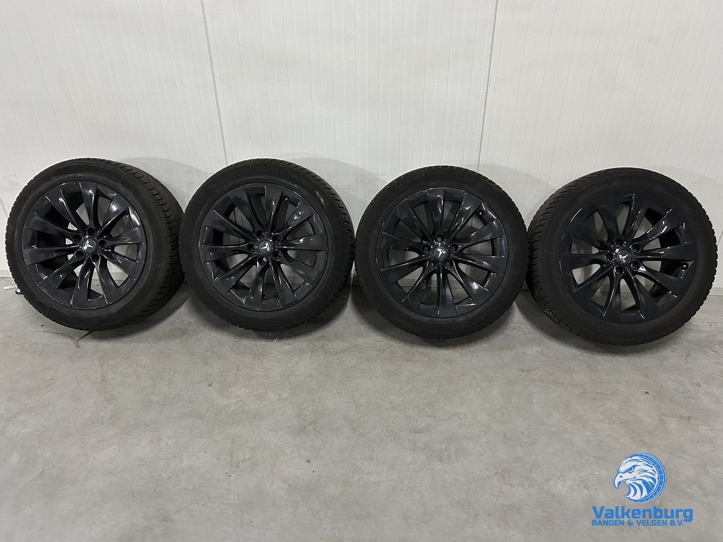6mm! Originele Tesla Model X 20 inch antraciet velgen 5x120, Autos : Pièces & Accessoires, Pneus et Jantes, Pneus hiver, 255 mm