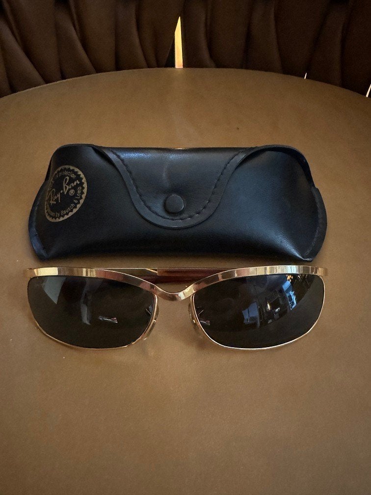Vintage B&L Ray-Ban Olympian W1982 zonnebril Olymp21, Enlèvement ou Envoi, Autres couleurs, Comme neuf, Ray-Ban