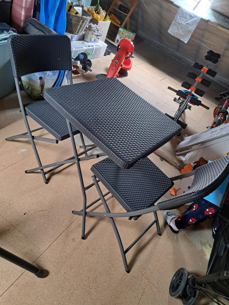 2 persoons tuin tafeltje met stoelen, Ophalen, Tuinset
