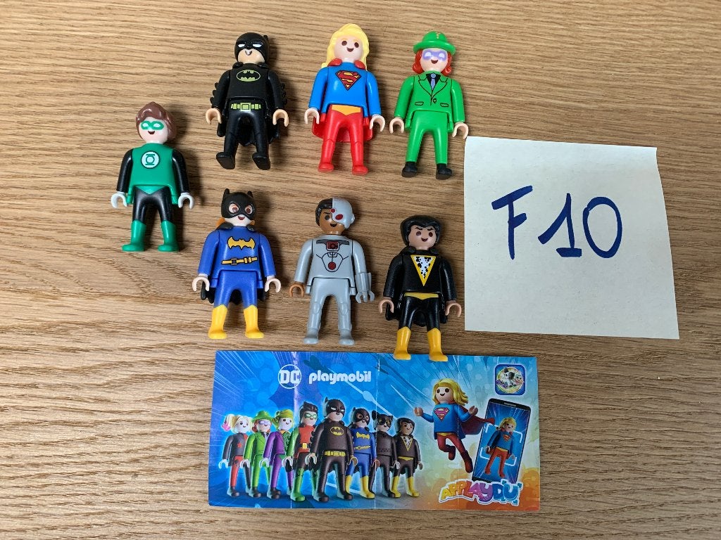 PLAYMOBIL F10: LOT 7 FIGUREN SUPERHEROES, Kinderen en Baby's, Losse onderdelen, Fantasy, Nieuw, Ophalen of Verzenden