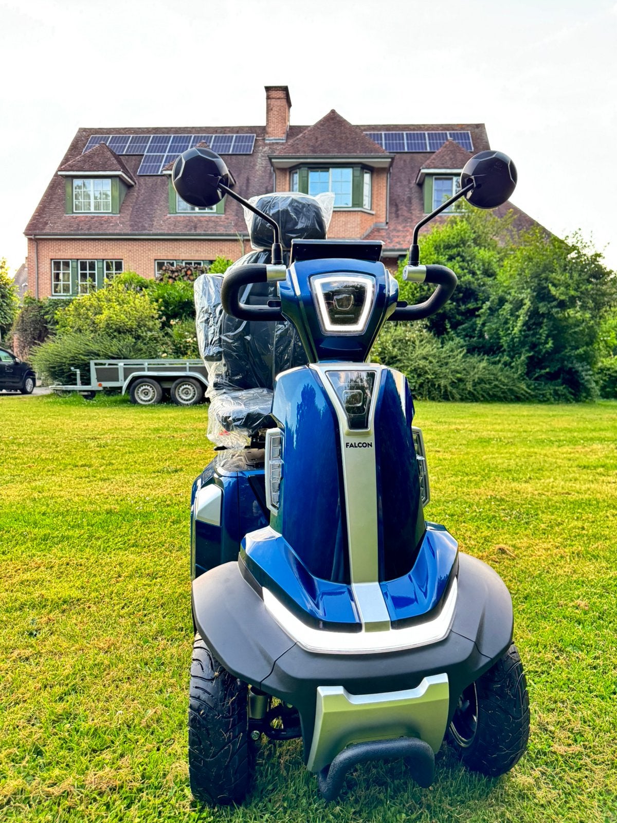 Scootmobiel Falcon 20 km/h batterie au lithium amovible NEUF, Enlèvement ou Envoi, Pliant, Neuf, Fauteuil roulant électrique