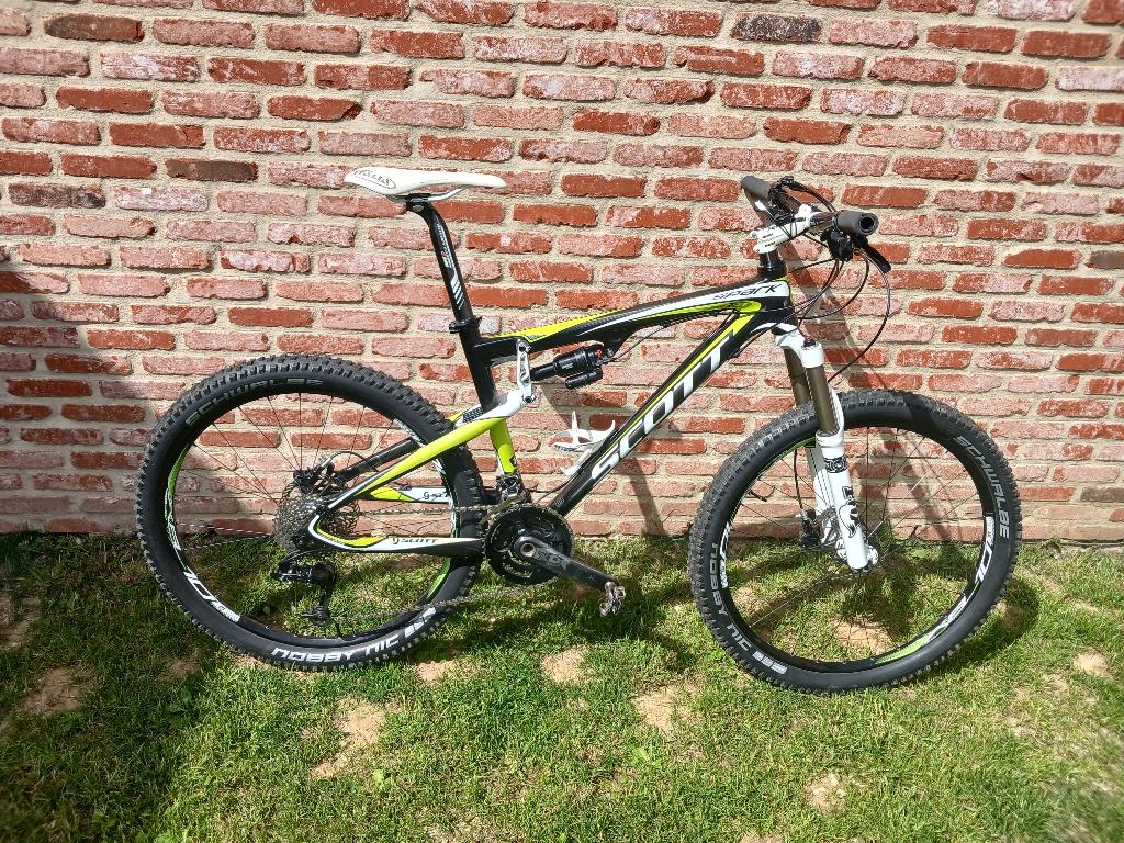 Scott spark volledig carbon 26inch, Fietsen en Brommers, Fietsen | Mountainbikes en ATB, Gebruikt, Schijfrem, Ophalen, Overige merken