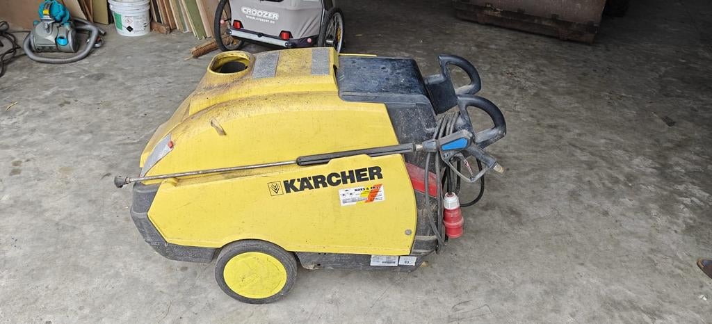 Kärcher hoge druk reiniger IPx5, Ophalen