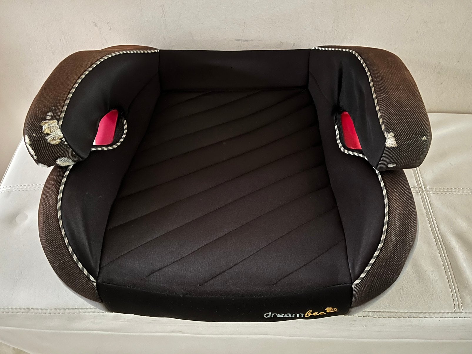 Dreambee autostoel verhoogzitje, Enlèvement, Ceinture de sécurité