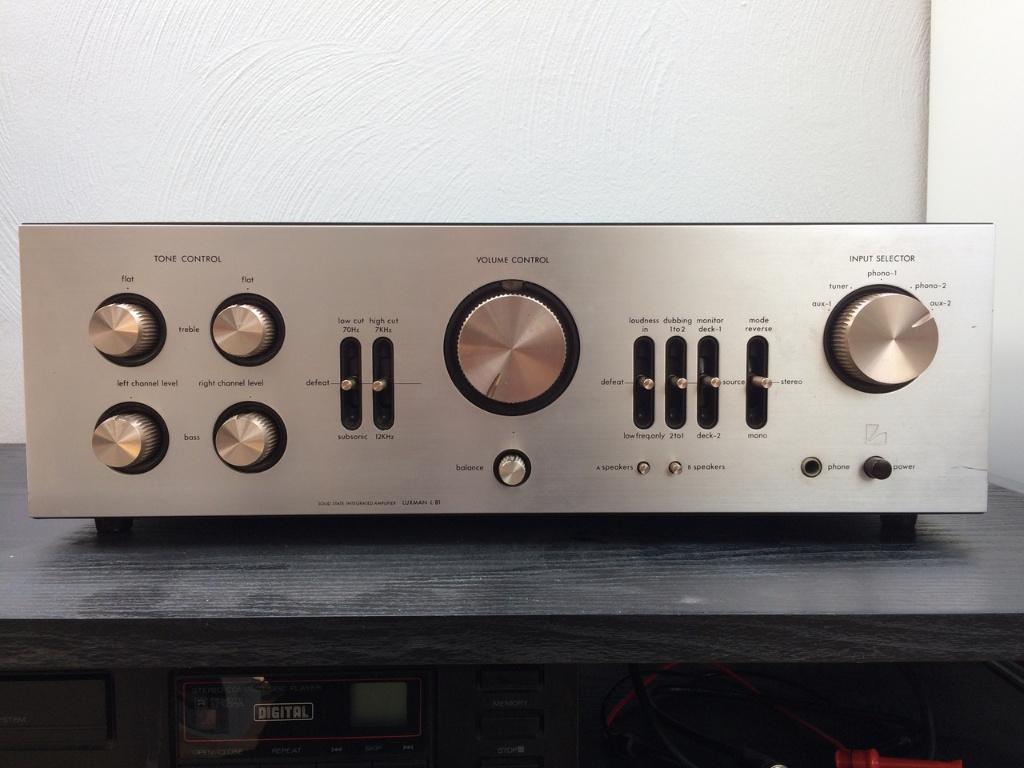 Luxman L-81 volledig gerestaureerd, Audio, Tv en Foto, Versterkers en Ontvangers, Refurbished, Stereo, Minder dan 60 watt, Overige merken
