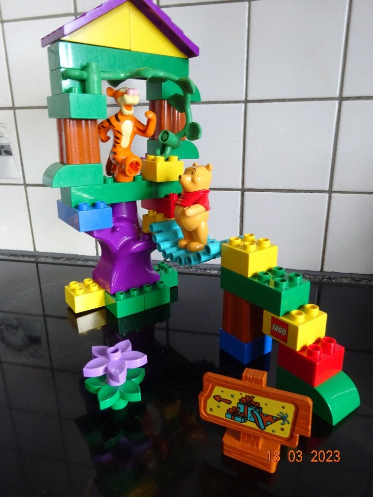 LEGO DUPLO TIGGER'S TREE-HOUSE - SET # 2990*VINTAGE*, Enlèvement ou Envoi, Duplo