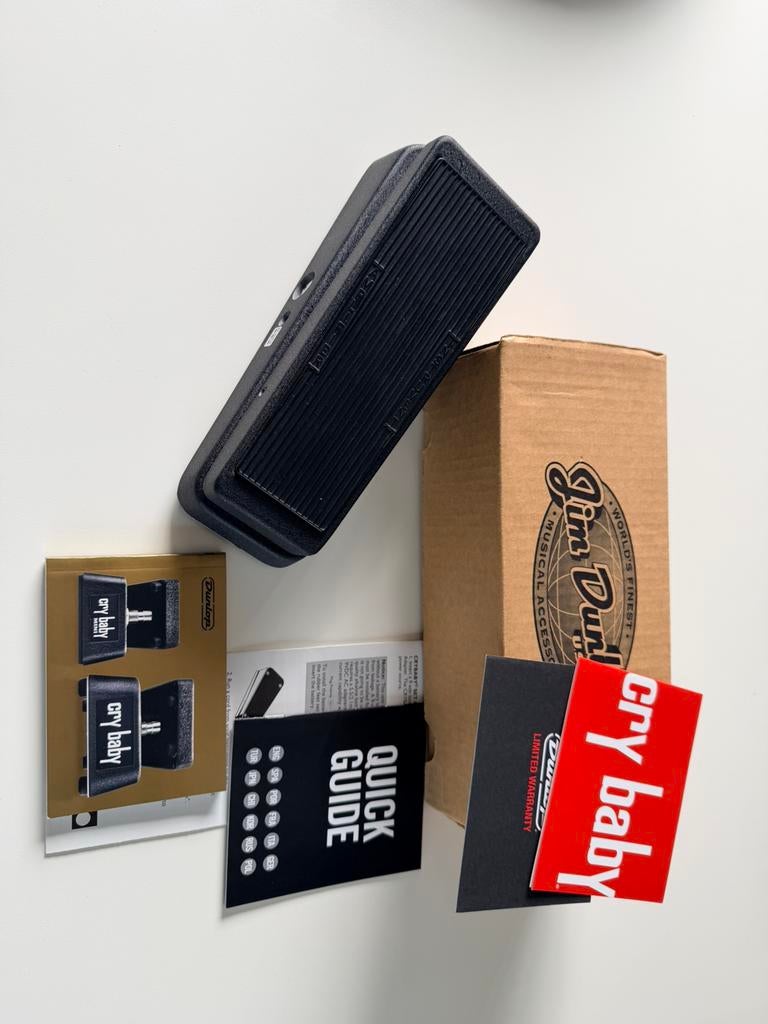 Dunlop Cry Baby wah pedal - topstaat, Muziek en Instrumenten, Ophalen of Verzenden, Zo goed als nieuw