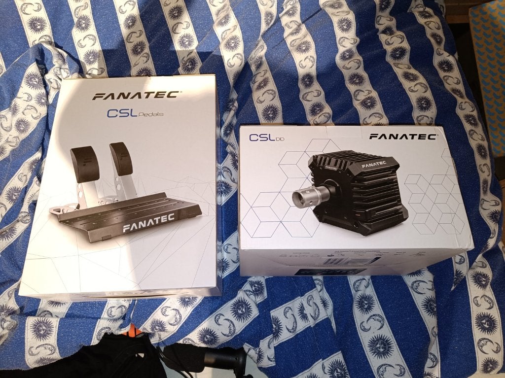Fanatec CSL 5nm bundle + Moza desk clamp, Informatique & Logiciels, Enlèvement, Utilisé, Fanatec