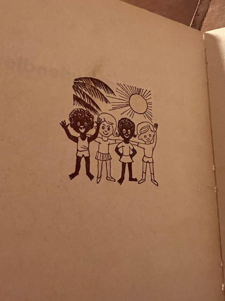 Twee zwarte vriendjes - Gilberte Deroo 1965, Ophalen of Verzenden, Gilberte Deroo