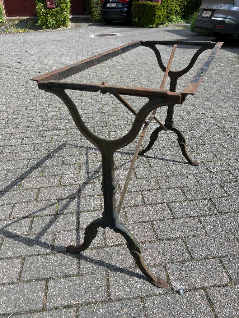 Pied de table en fonte, Jardin & Terrasse, Enlèvement, Utilisé