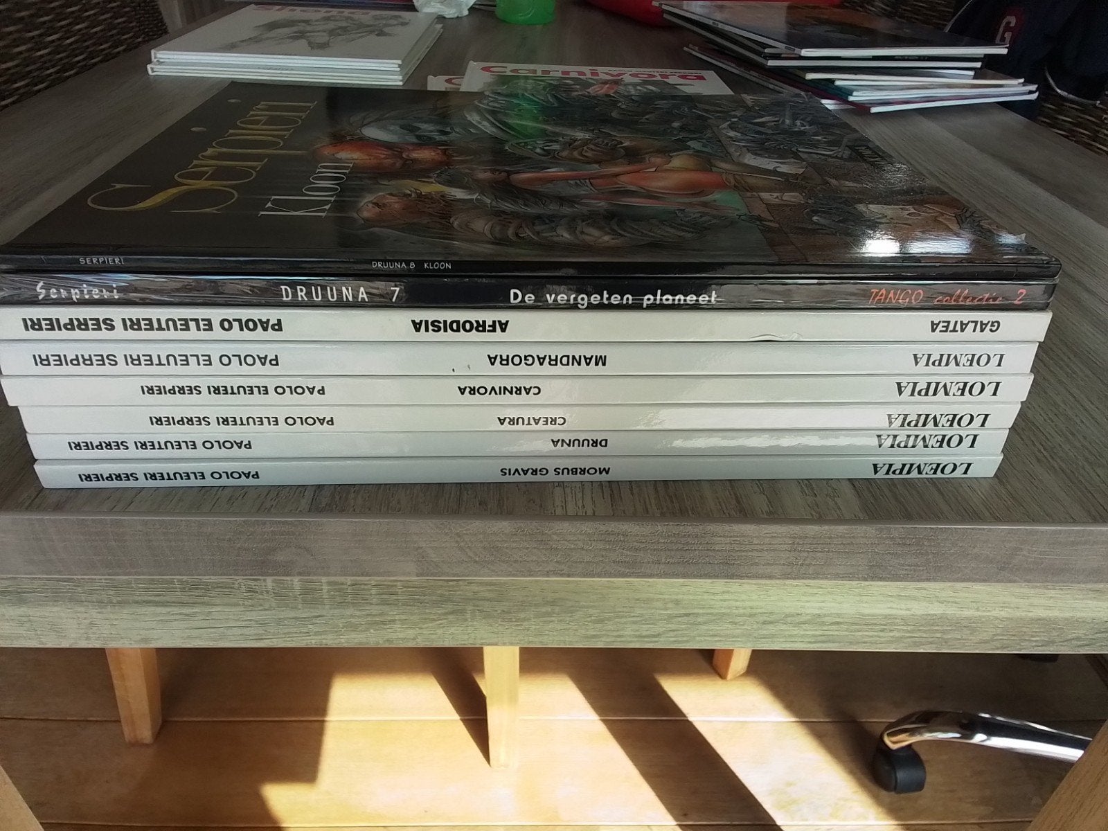 Druuna complete reeks  8 albums, Boeken, Ophalen of Verzenden, Zo goed als nieuw