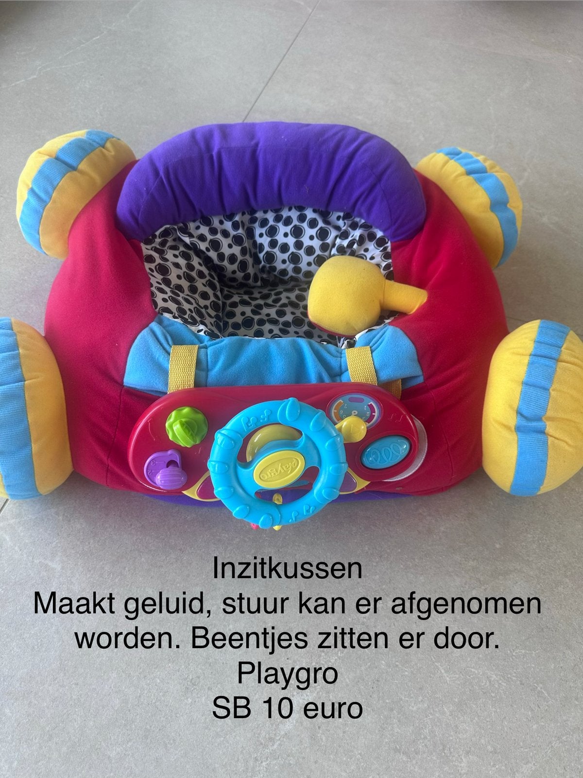 Speelkussen, Kinderen en Baby's, Speelgoed | Babyspeelgoed, Ophalen, Gebruikt