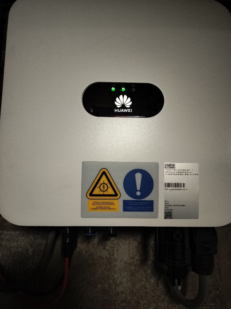 Huawei hybride omvormer, Ophalen, Zo goed als nieuw