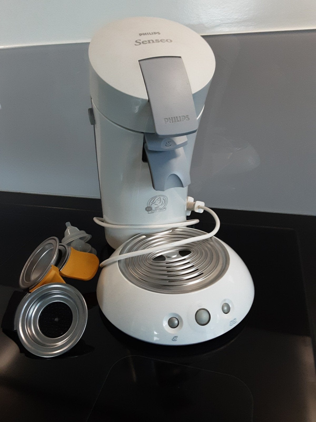 senseo koffiepadmachine + 4 accessoires, Ophalen