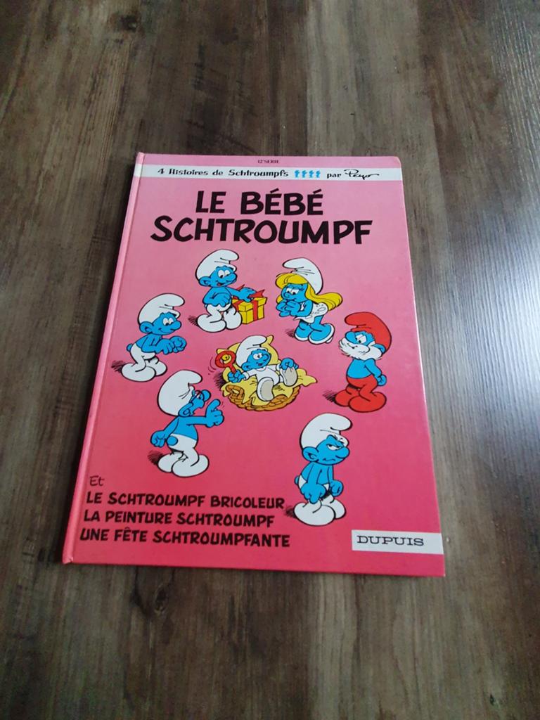 Le bébé schtroumpf EO 1984, Livres, BD, Enlèvement ou Envoi