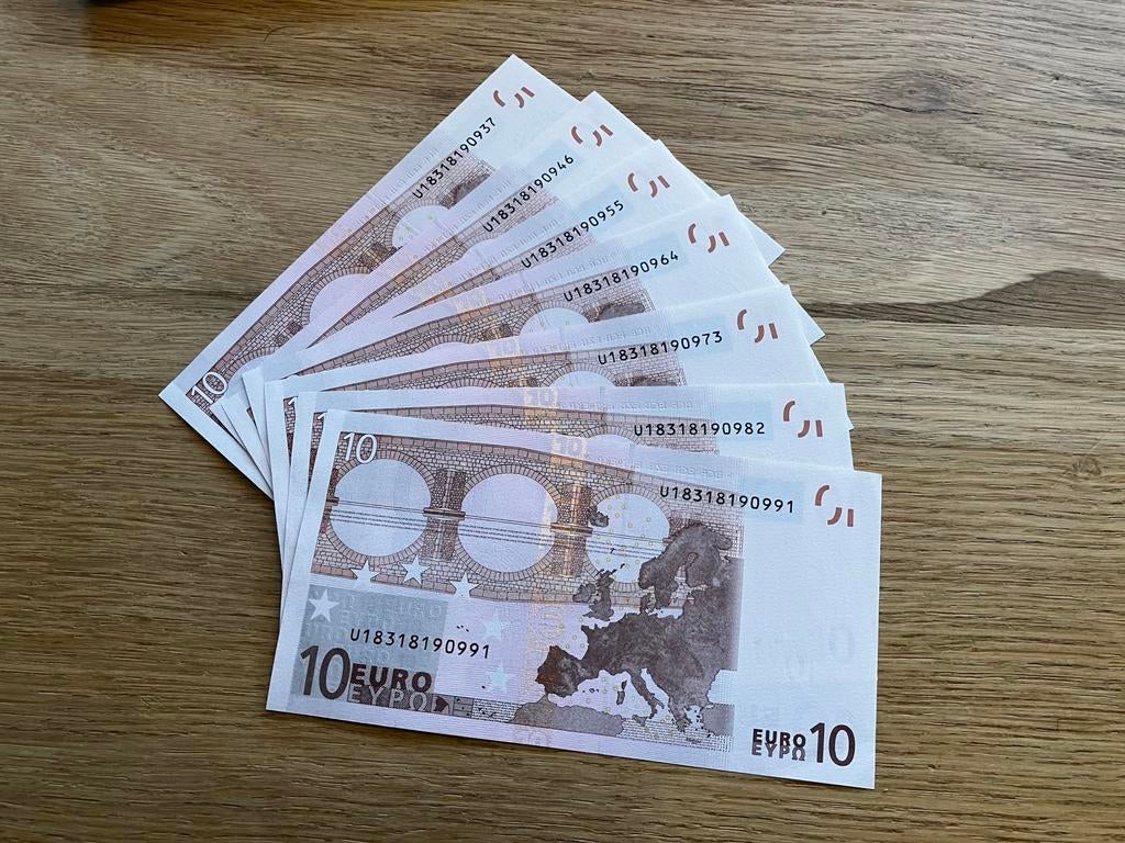 €10, - Duisenberg - France (U) - UNC, Timbres & Monnaies, Billets de banque | Europe | Euros, Enlèvement ou Envoi, France