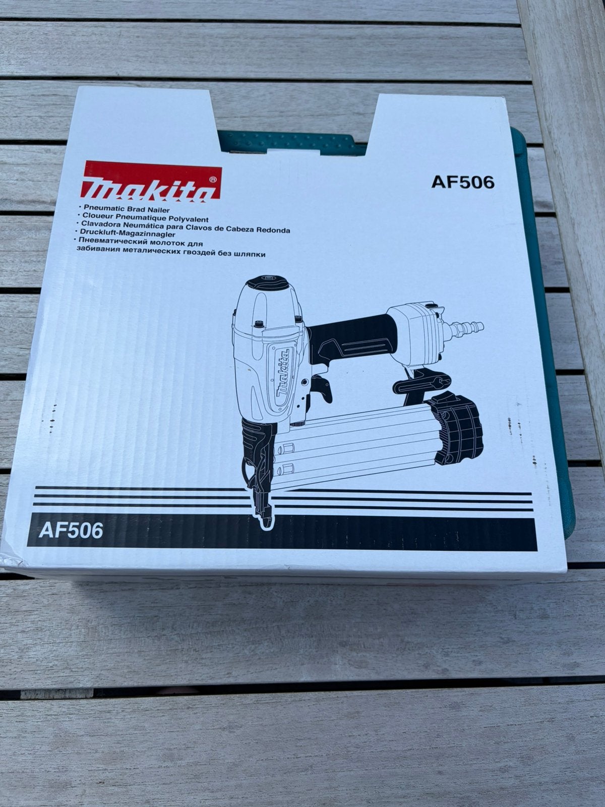 Makita AF506 pneumatisch  afwerk nagelpistool, Ophalen of Verzenden, Nieuw