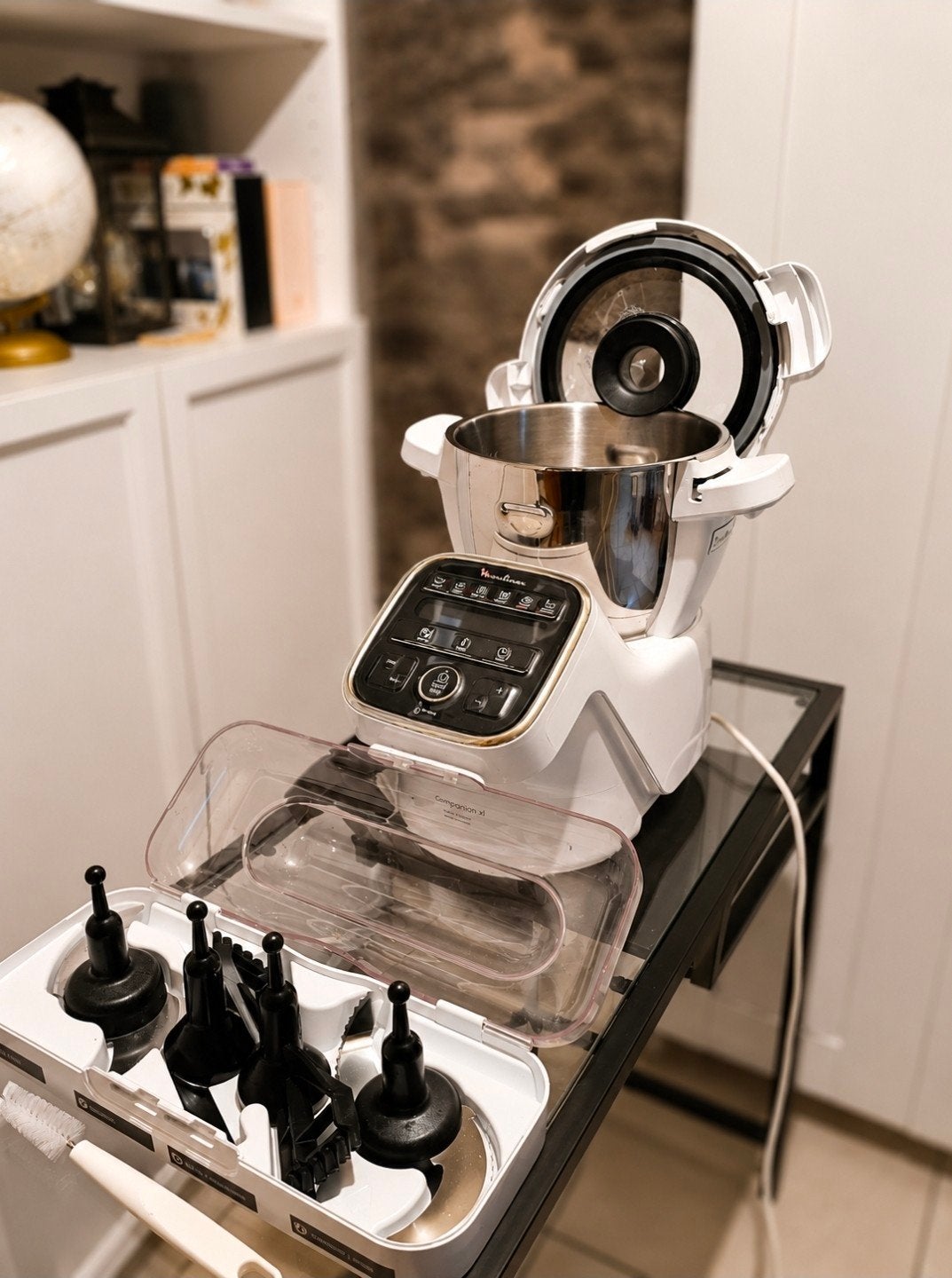 Moulinex Companion XL –  Complet avec accessoires, Elektronische apparatuur, Keukenmixers, Zo goed als nieuw, 3 snelheden of meer