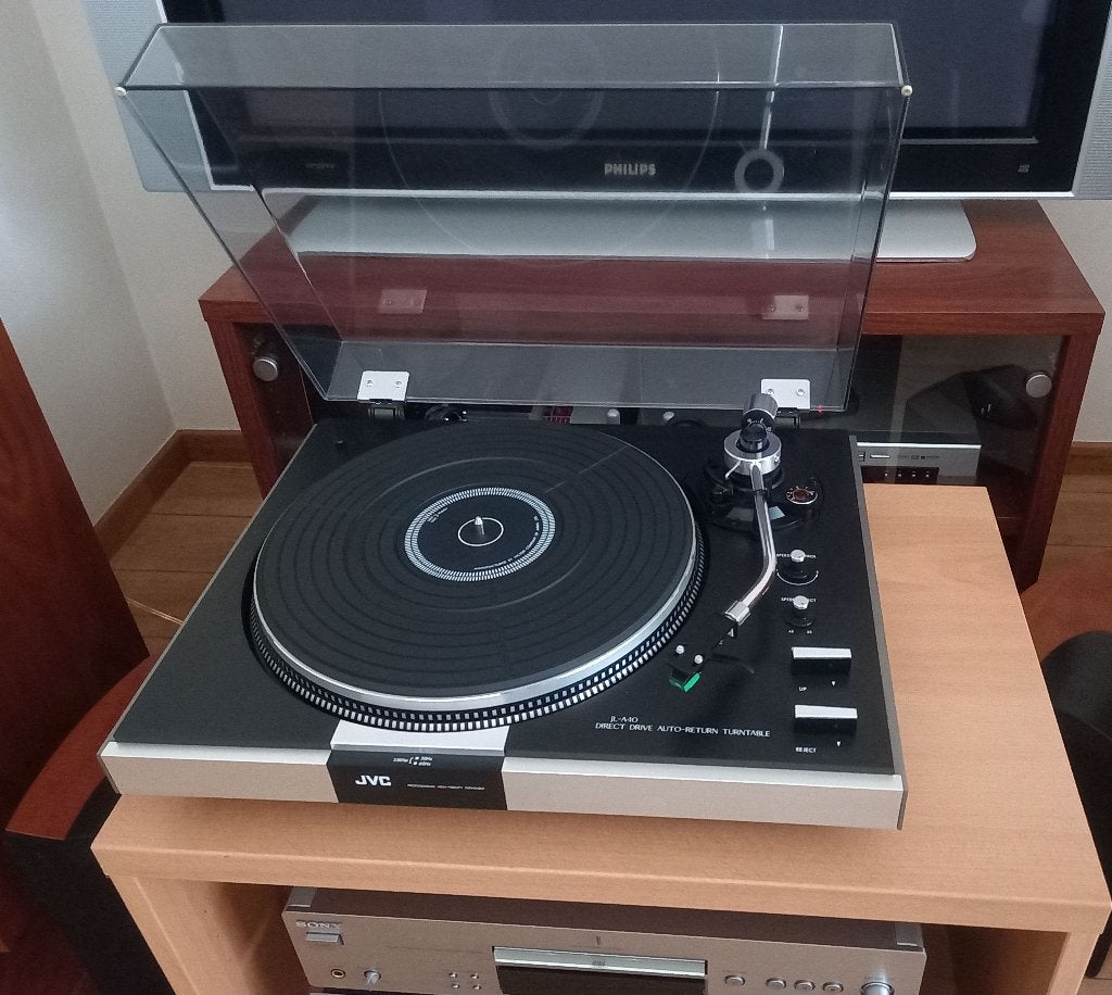 JVC JL-A40 directe aandrijving, Audio, Tv en Foto, Platenspelers, Ophalen, Platenspeler
