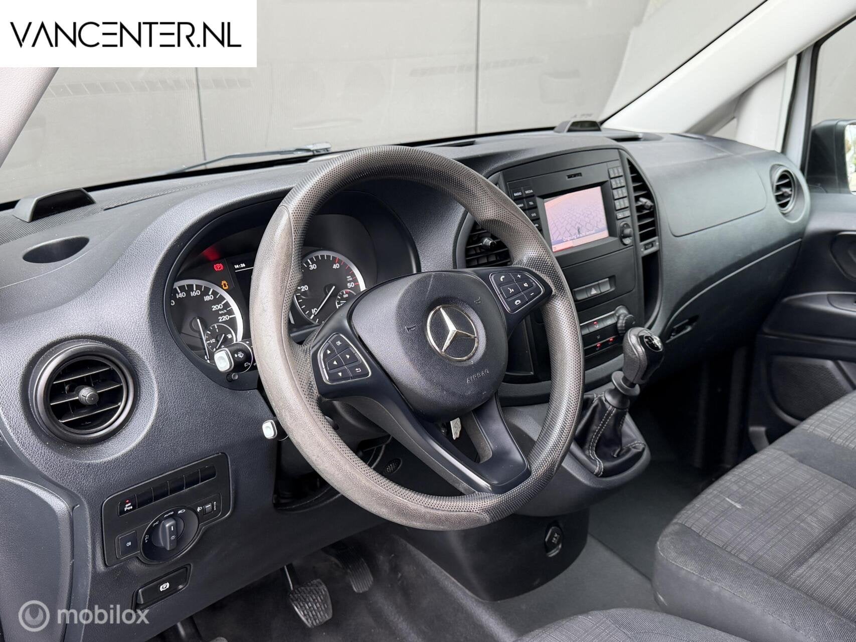 Mercedes Vito Bestel 111 CDI Lang Airco APK Trekhaak Bankje, Euro 5, Achat, 4 portes, Entreprise