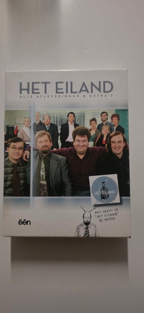DVD Het Eiland Compleet 2 seizoenen + cd, Cd's en Dvd's, Ophalen of Verzenden, Zo goed als nieuw, Komedie, Extra's