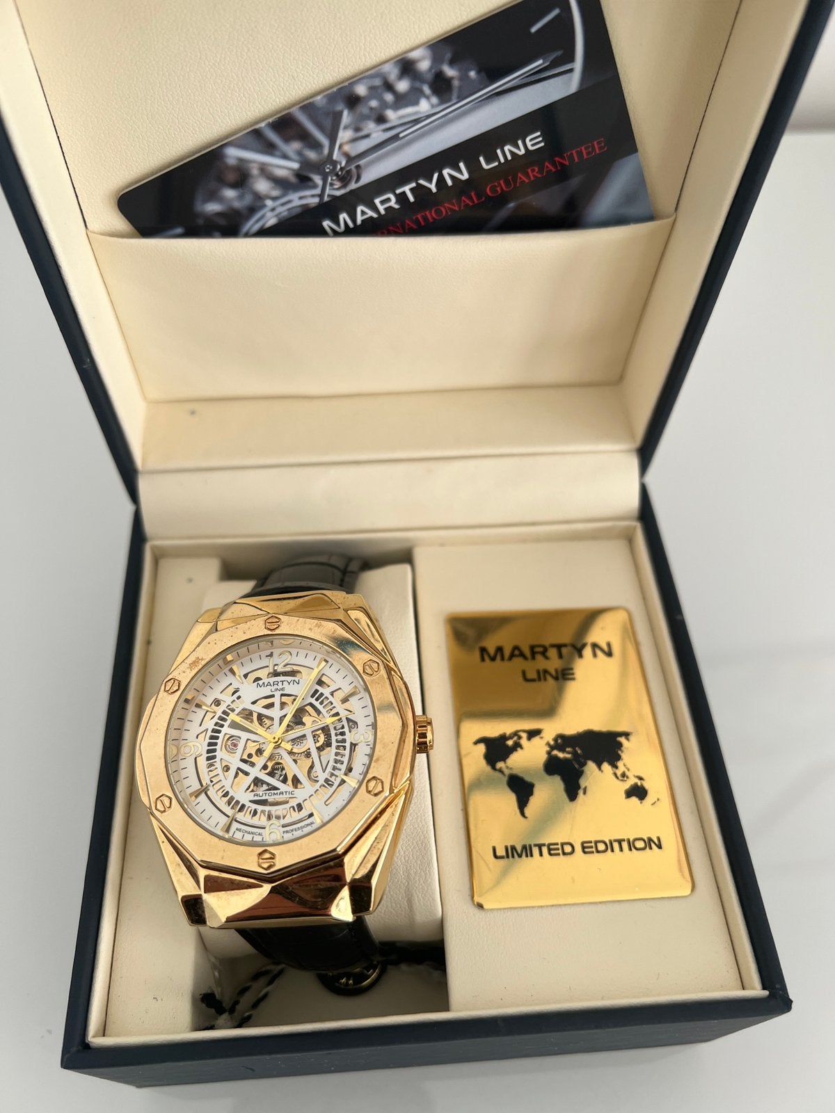 Horloge Martyn Line - automatic, Bijoux, Sacs & Beauté, Enlèvement ou Envoi, Neuf, Montre-bracelet