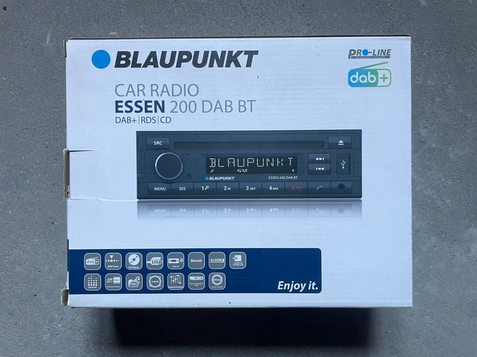 Blaupunkt autoradio, Ophalen, Nieuw