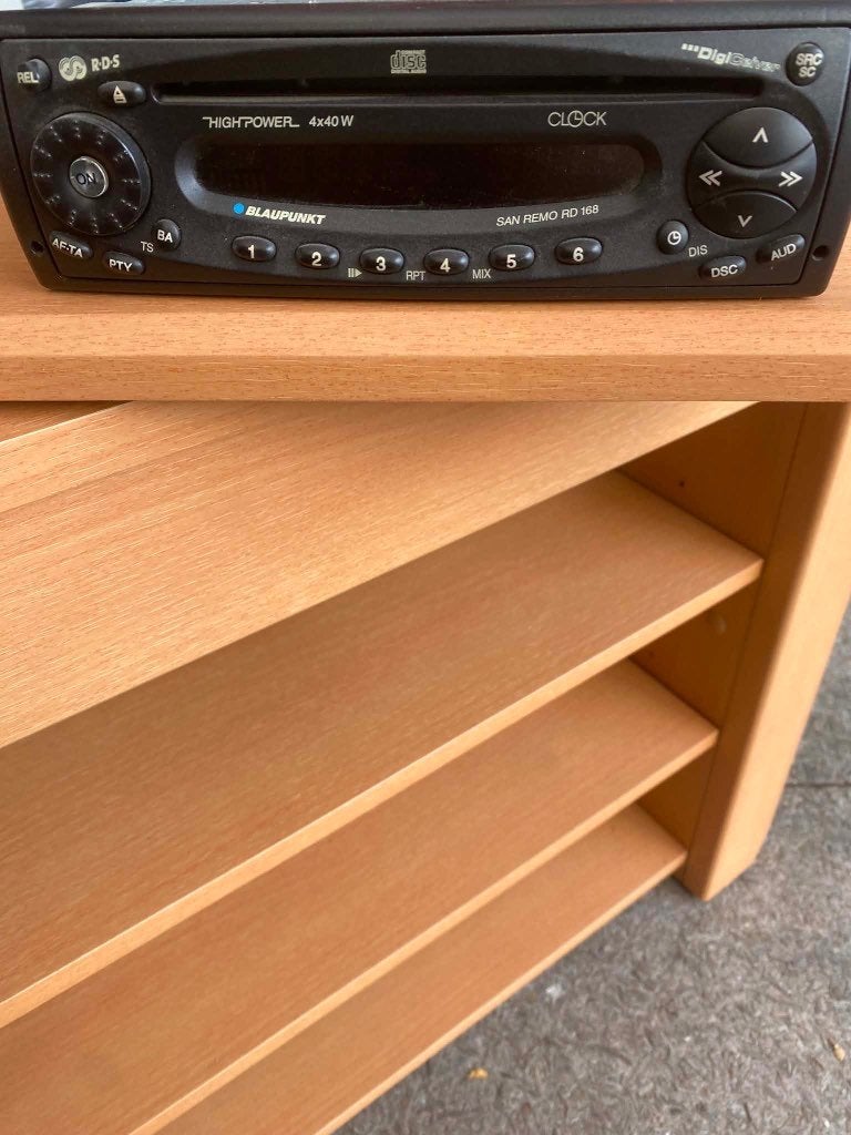 Autoradio Blaupunkt, Ophalen, Gebruikt